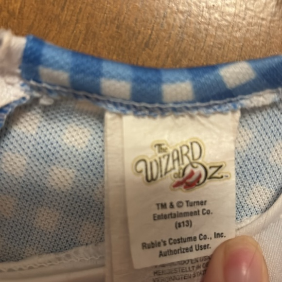 VINTAGE CHILDRENS MEDIUM DORTHY WIZARD OF OZ COSTUME FLAWLESS - Picture 3 of 5